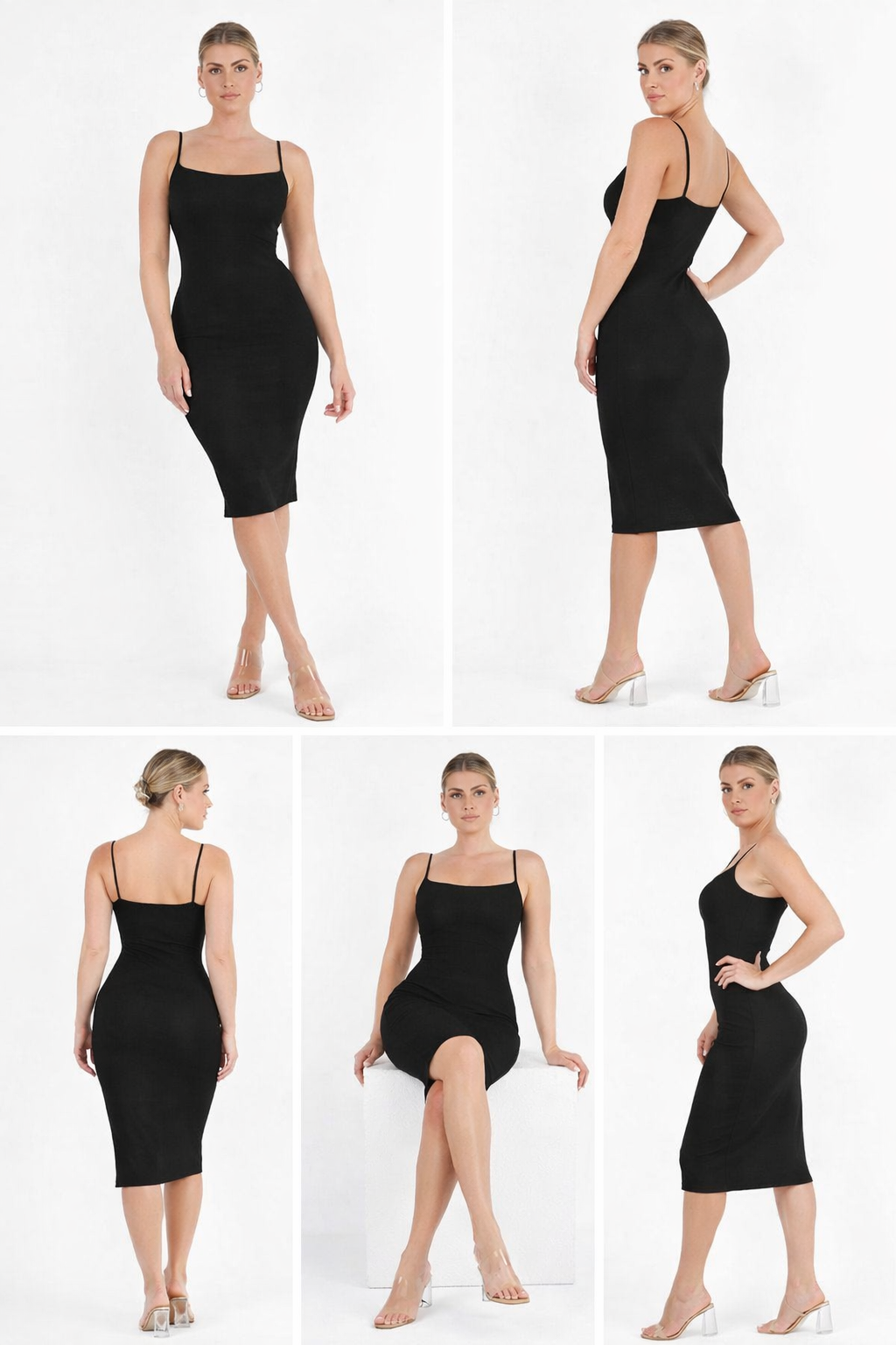 Vestido Moldeador Elegante Para Mujer